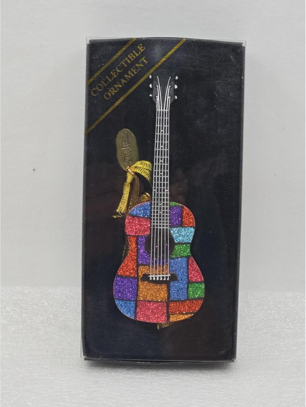 NEW Dollywood Christmas Ornament Coat Of Many Colors Guitar Dolly Parton 2020-21
